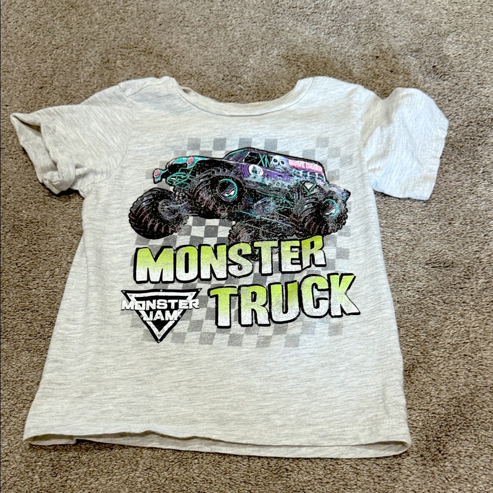 Kids 4T monster truck T-Shirt